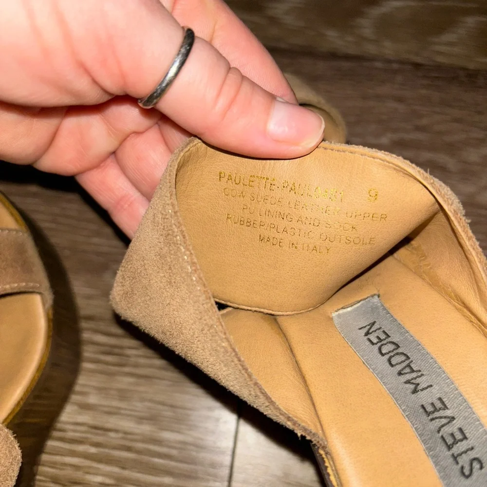 Steve Madden EUC Wedges
